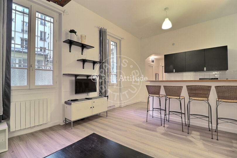 Furnished studio - Paris 75018 - 14717