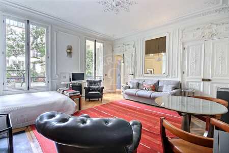 Wohnzimmer Möblierte studio - 45m²  - Saint-Germain - Paris