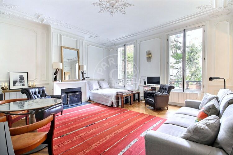 Living room - Furnished studio - Paris 75006 - 14720