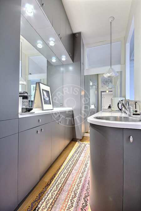 Küche Möblierte studio - 45m²  - Saint-Germain - Paris