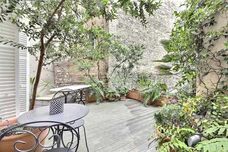 Terrasse Möblierte studio - 45m²  - Saint-Germain - Paris