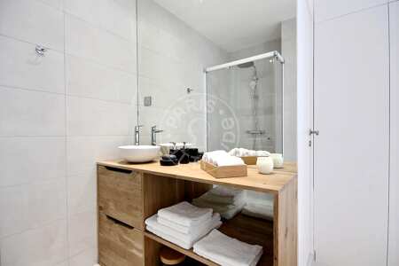 Badezimmer Möblierte wohnung - 28m²  - 1 Zimmer - Arc de Triomphe - Paris