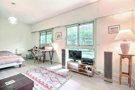 Salon Studio alcove meublé - 42m²  - Daumesnil - Paris