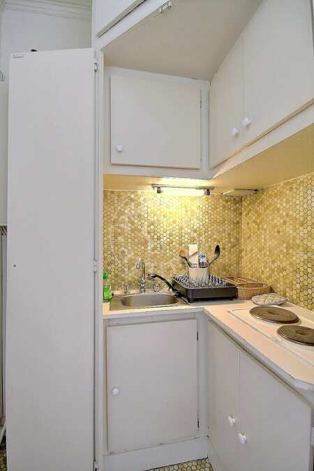 Küche Möblierte studio - 14m²  - Latin / Saint-Michel - Paris