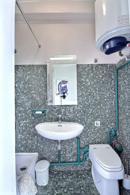 Badezimmer Möblierte studio - 14m²  - Latin / Saint-Michel - Paris