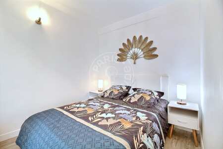 Camera da letto Appartamento arredato - 30m²  - 1 locale - Guy Môquet - Parigi