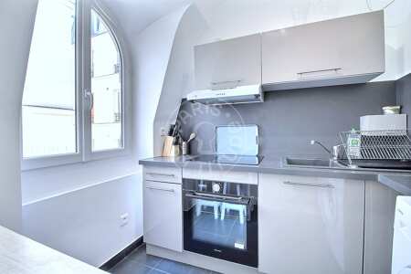 Cucina Appartamento arredato - 28m²  - 1 locale - Charonne - Parigi