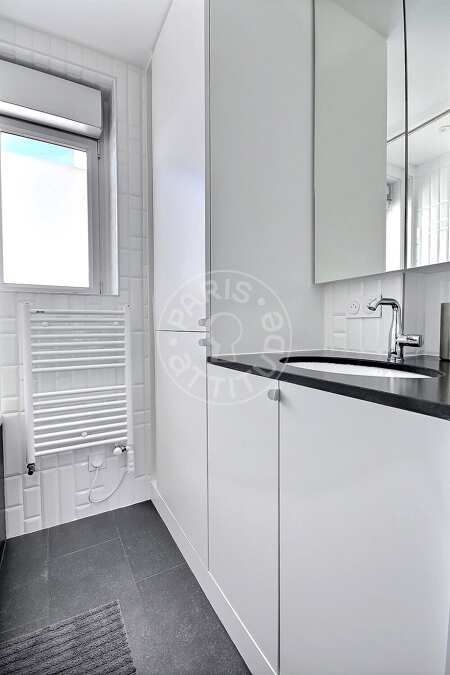 Bathroom Furnished apartment - 48m² - 1 bedroom - Bastille - Paris