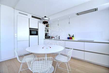 Dining room Furnished apartment - 39m²  - 1 bedroom - Motte-Piquet Grenelle - Paris