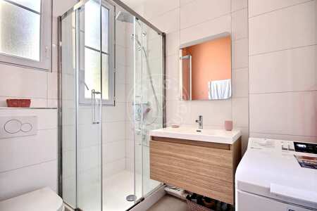 Badezimmer Möblierte wohnung - 60m²  - 1 Zimmer - Commerce - Paris