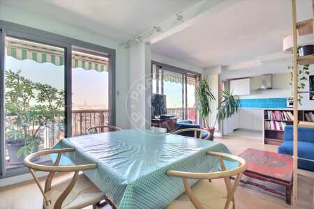 Esszimmer Möblierte wohnung - 120m²  - 3 Zimmer - Charonne - Paris