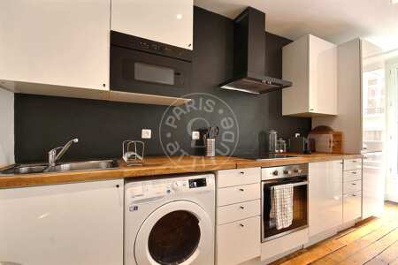 Cucina Appartamento arredato - 66m²  - 2 locali - République - Parigi