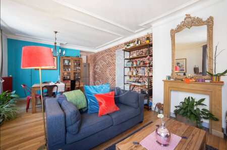 Sala Apartamento mobilado - 65m²  - 2 quartos - Reuilly-Diderot - Paris