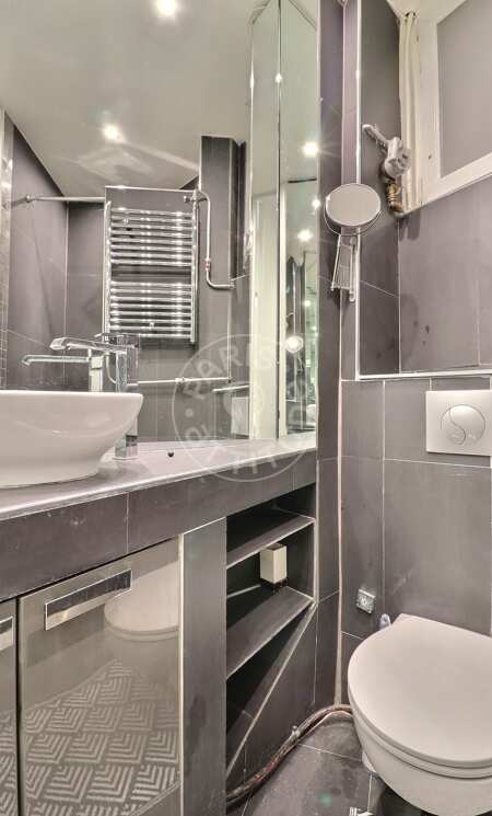 Badezimmer Möblierte wohnung - 54m²  - 2 Zimmer - Jasmin / Mozart - Paris