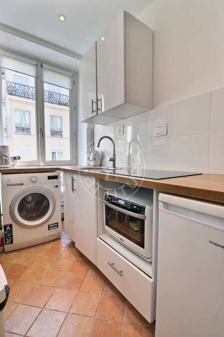 Cucina Appartamento arredato - 32m²  - 1 locale - Oberkampf - Parigi