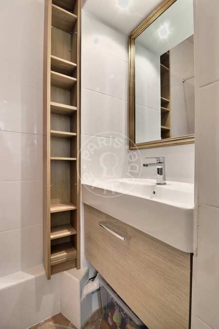 Bagno Appartamento arredato - 32m²  - 1 locale - Oberkampf - Parigi