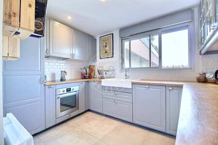 Kitchen Furnished apartment - 112m²  - 3 bedrooms - Porte Maillot / Palais des Congrès - Paris