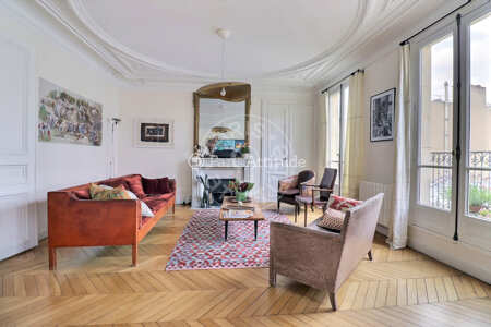 Salon Duplex meublé - 235m²  - 5 chambres et plus - Port Royal / Raspail - Paris