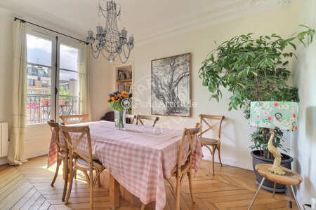 Salle à manger Duplex meublé - 235m²  - 5 chambres et plus - Port Royal / Raspail - Paris