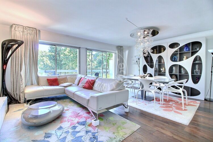 Living room - Furnished 1 bedroom - Neuilly-sur-Seine 92200 - 14770
