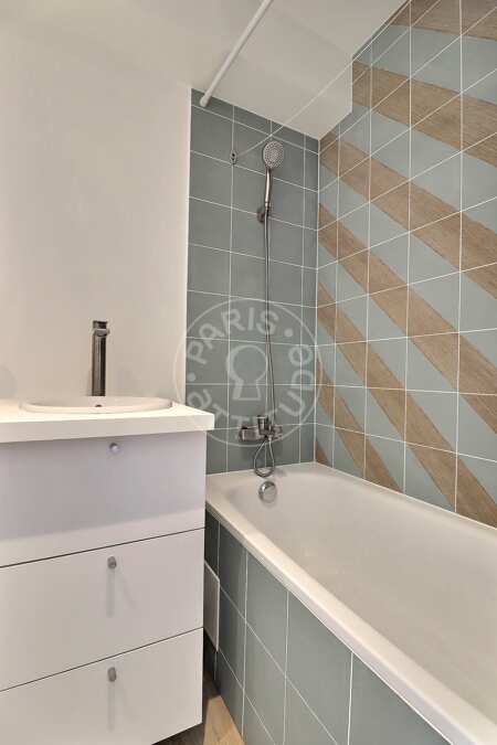 Badezimmer Möblierte studio - 27m²  - Guy Môquet - Paris