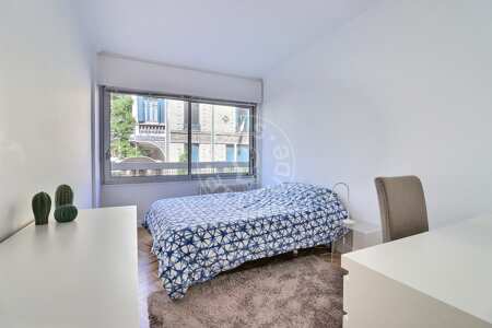 Bedroom Furnished apartment - 44m²  - 1 bedroom - Auteuil - Paris
