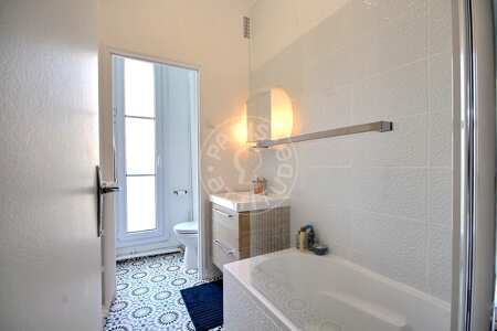 Badezimmer Möblierte wohnung - 50m²  - 2 Zimmer - Porte de Versailles - Paris