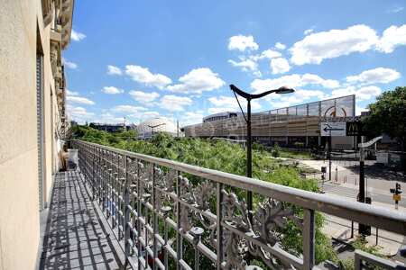 Balkon Möblierte wohnung - 50m²  - 2 Zimmer - Porte de Versailles - Paris
