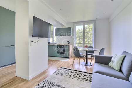 Sala Apartamento mobilado - 44m²  - 1 quarto - Neuilly-sur-Seine