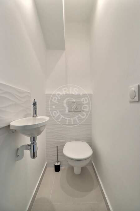WC Apartamento mobilado - 44m²  - 1 quarto - Neuilly-sur-Seine
