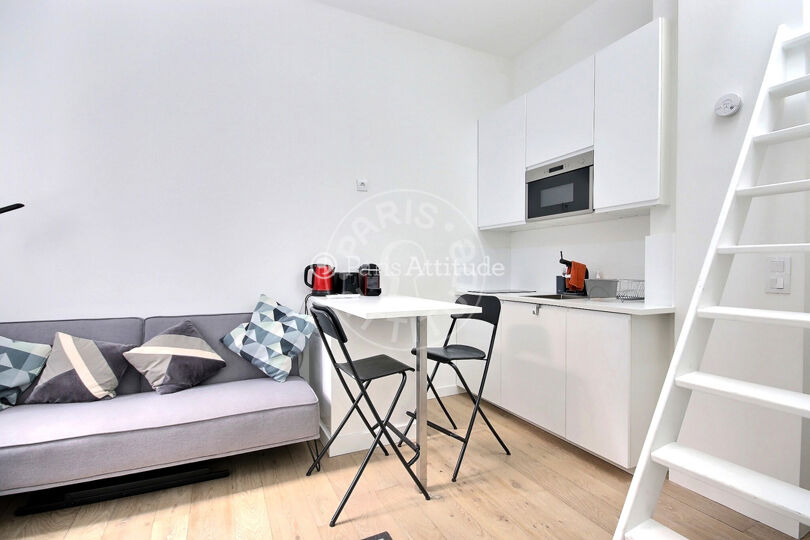 Furnished studio alcove - Paris 75016 - 14783