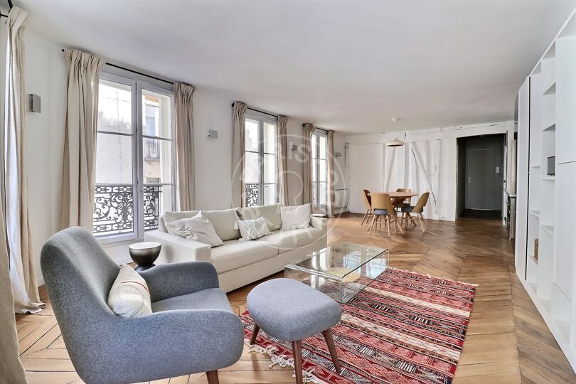 2 dormitorios amueblado - París 75002 - 14785