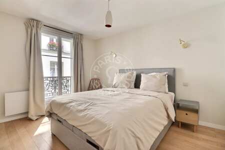 Dormitorio Piso amueblado - 74m²  - 2 dormitorios - Montorgueil - París