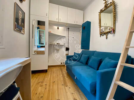 Living room Furnished studio - 15m²  - Saint-Paul - Paris