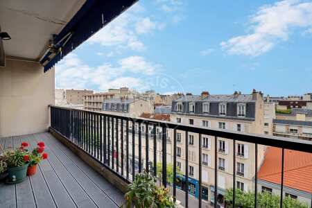 Balcon Appartement meublé - 67m²  - 2 chambres - Vincennes