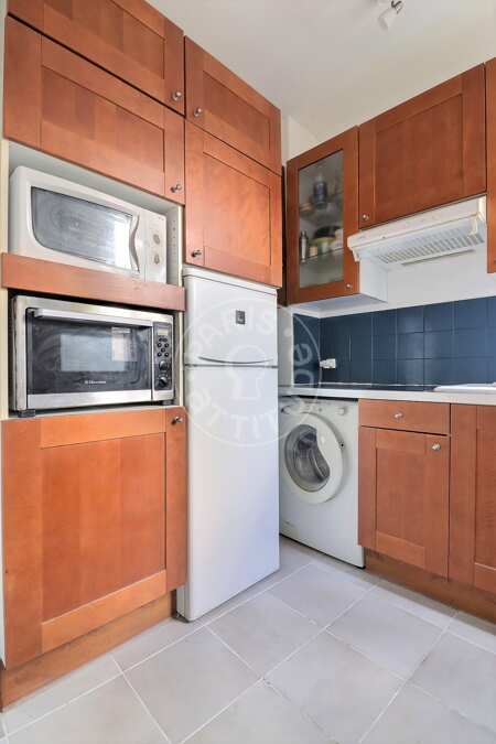 Cozinha Apartamento mobilado - 51m²  - 2 quartos - Convention - Paris