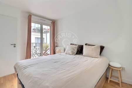 Schlafzimmer Möblierte wohnung - 43m²  - 1 Zimmer - Clichy