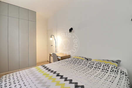 Schlafzimmer Möblierte wohnung - 60m²  - 2 Zimmer - Batignolles - Paris