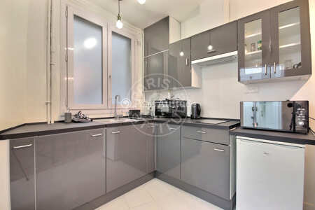Cuisine Appartement meublé - 39m²  - 1 chambre - Canal Saint-Martin - Paris