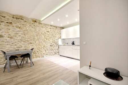 Living room Furnished apartment - 41m²  - 1 bedroom - Arc de Triomphe - Paris