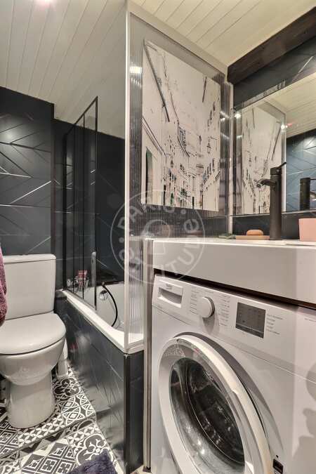 Bagno Monolocale arredato - 14m²  - Saint-Paul - Parigi