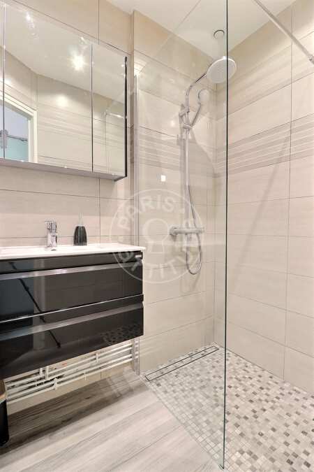 Baño Piso amueblado - 35m²  - 1 dormitorio - Arts et Métiers - París