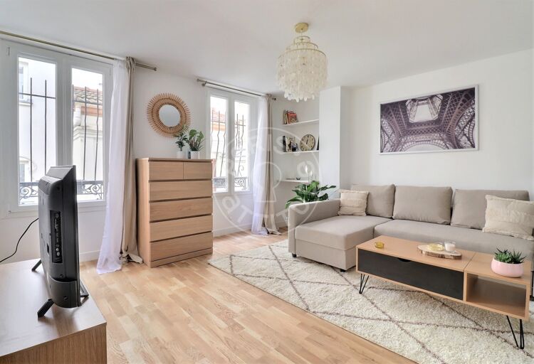 Sala - 1 quarto mobiliado - Paris 75018 - 14814