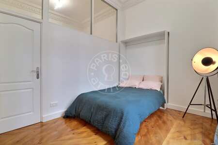 Schlafzimmer Möblierte wohnung - 75m²  - 2 Zimmer - Triangle d'Or - Paris