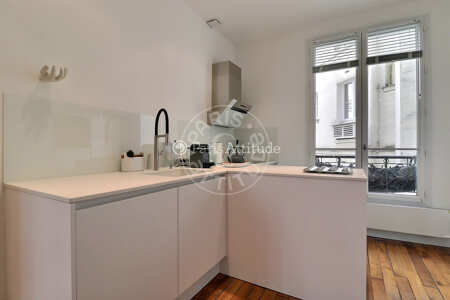 Cuisine Appartement meublé - 43m²  - 1 chambre - Porte Maillot / Palais des Congrès - Paris