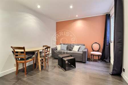 Sala Apartamento mobilado - 37m²  - 1 quarto - Alésia - Paris