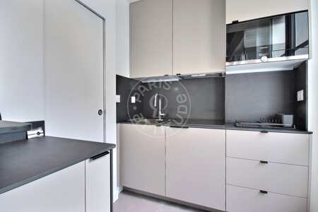 Cozinha Quitinete mobilado - 20m²  - Latin / Saint-Michel - Paris