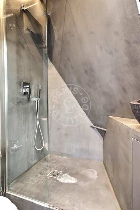 Salle de bain Studio alcove meublé - 30m²  - Latin / Saint-Michel - Paris