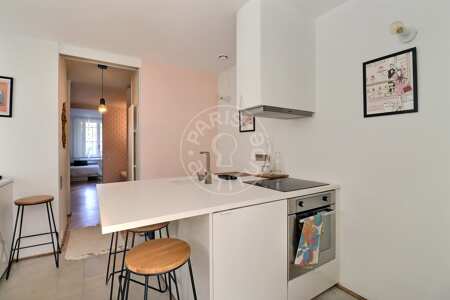 Cuisine Appartement meublé - 63m²  - 2 chambres - Père Lachaise - Paris