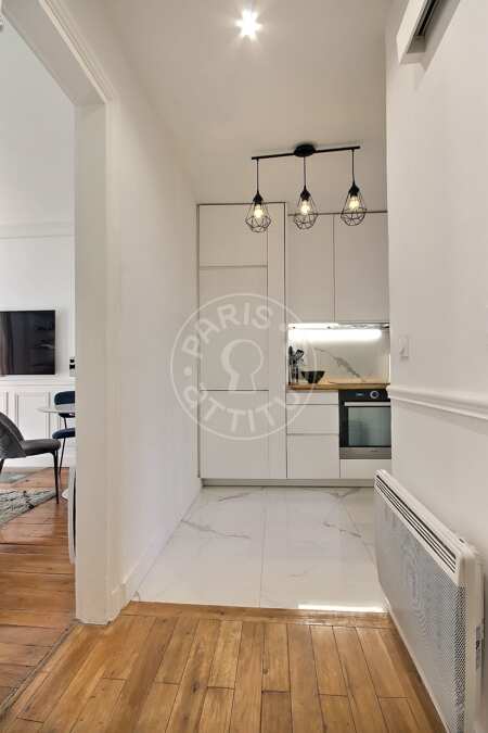 Entrée Appartement meublé - 40m²  - 1 chambre - Jules Joffrin - Mairie du 18ème - Paris